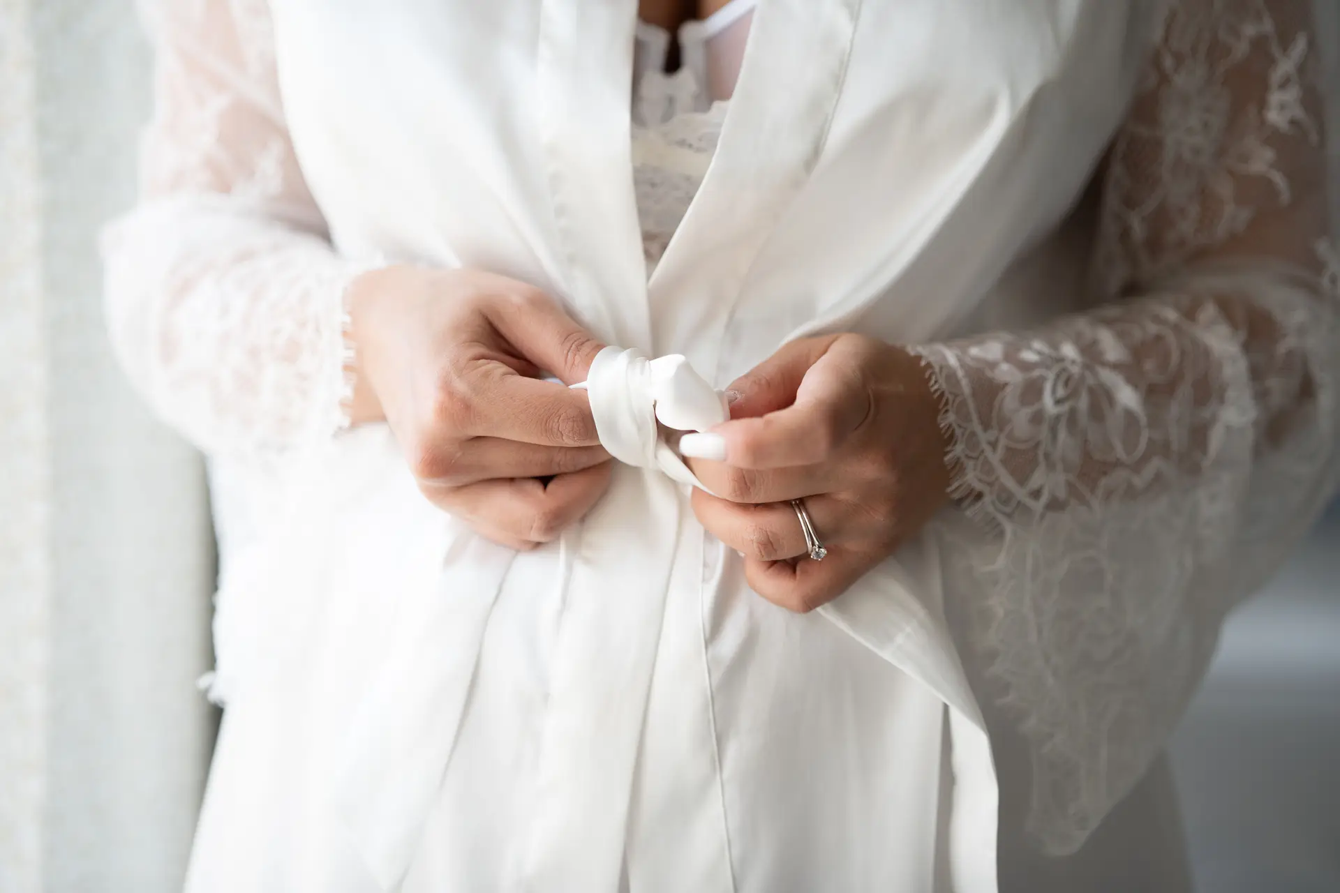 Elegant bridal preparation